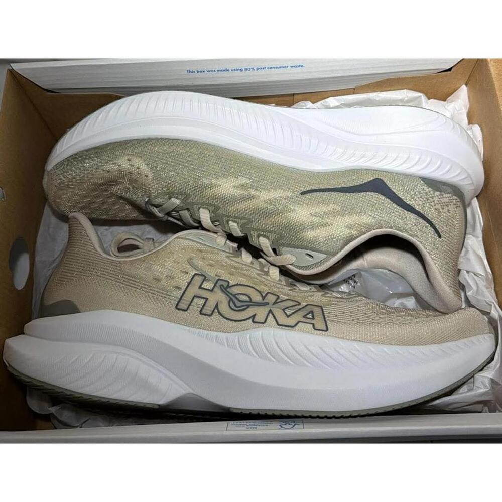 Hoka One One HOKA Mach 6 Oat Milk Barley Size 10 Men Fits 11 Women